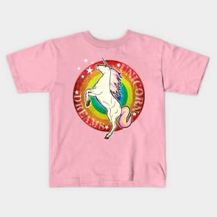 Unicorn Dreams Kids T-Shirt